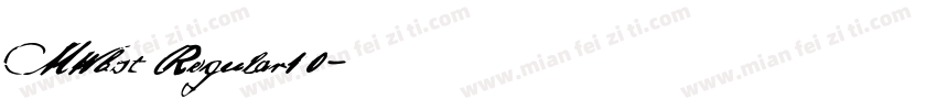 MWbst Regular10字体转换